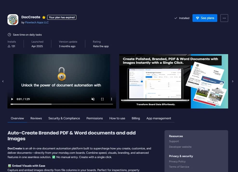 DocCreate Solution